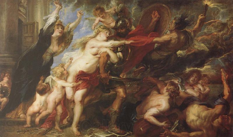 Peter Paul Rubens The moral of the outbreak of war